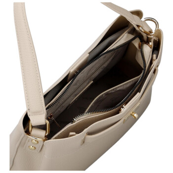 Dámská kabelka do ruky béžová - Coveri Asiri