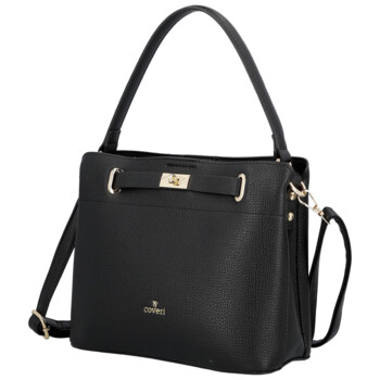 Dámská kabelka do ruky černá - Coveri Asiri