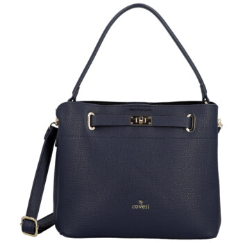 Dámská kabelka do ruky tmavě modrá - Coveri Asiri