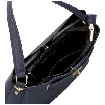 Dámská kabelka do ruky tmavě modrá - Coveri Asiri