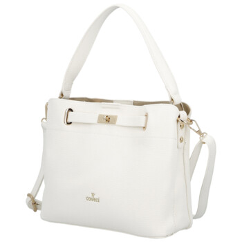 Dámská kabelka do ruky bílá - Coveri Asiri