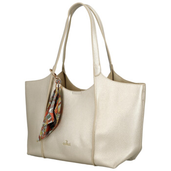 Dámská kabelka na rameno zlatá - Coveri Blissa