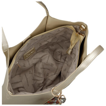 Dámská kabelka na rameno zlatá - Coveri Blissa