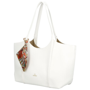 Dámská kabelka na rameno bílá - Coveri Blissa