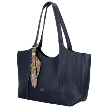 Dámská kabelka na rameno tmavě modrá - Coveri Blissa