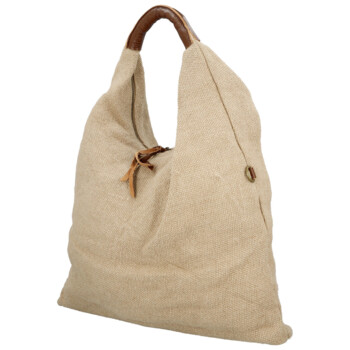 Dámská kabelka přes rameno béžová - Paolo bags Ewelin