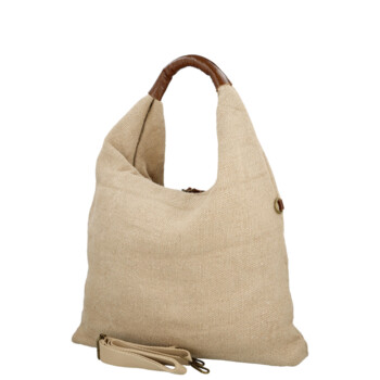 Dámská kabelka přes rameno béžová - Paolo bags Ewelin