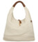 Dámská kabelka přes rameno krémová - Paolo bags Ewelin 