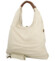 Dámská kabelka přes rameno krémová - Paolo bags Ewelin 