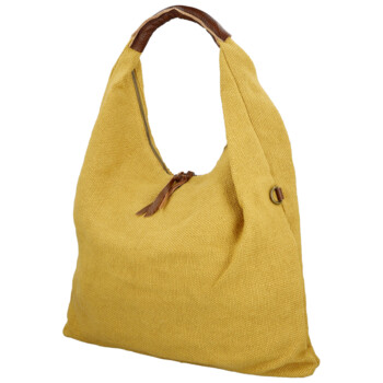 Dámská kabelka přes rameno žlutá - Paolo bags Ewelin