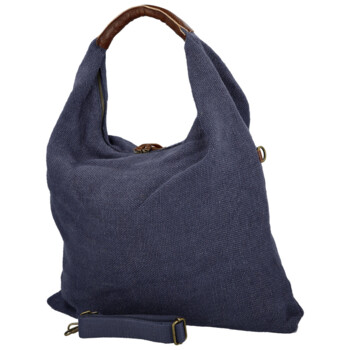Dámská kabelka přes rameno tmavě modrá - Paolo bags Ewelin
