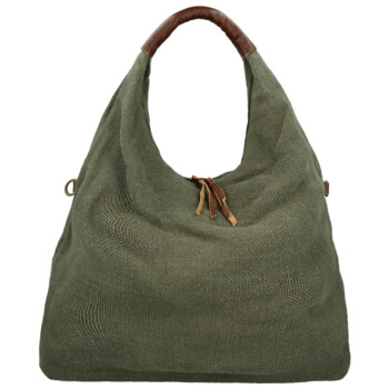 Dámská kabelka přes rameno tmavě zelená - Paolo bags Ewelin