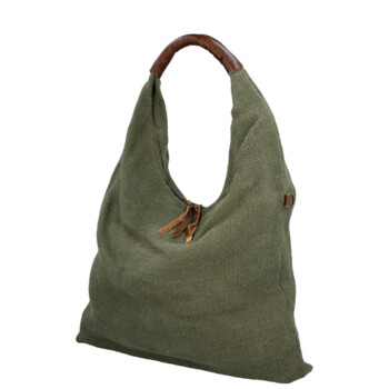 Dámská kabelka přes rameno tmavě zelená - Paolo bags Ewelin