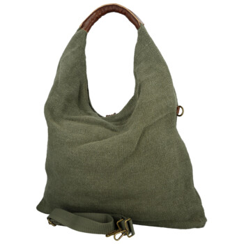 Dámská kabelka přes rameno tmavě zelená - Paolo bags Ewelin