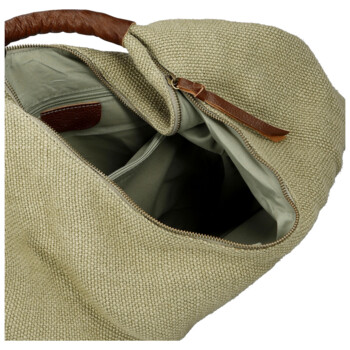 Dámská kabelka přes rameno zelená - Paolo bags Ewelin