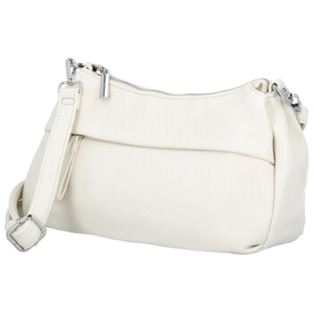 Dámská crossbody kabelka krémová - Paolo bags Erline