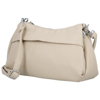 Dámská crossbody kabelka béžová - Paolo bags Erline