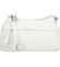 Dámská crossbody kabelka bílá - Paolo bags Erline