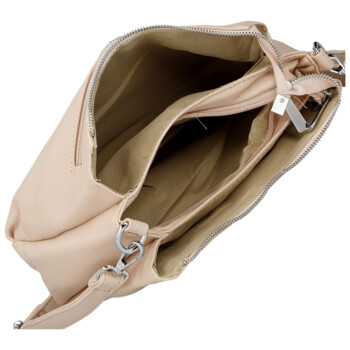 Dámská crossbody kabelka růžová - Paolo bags Erline