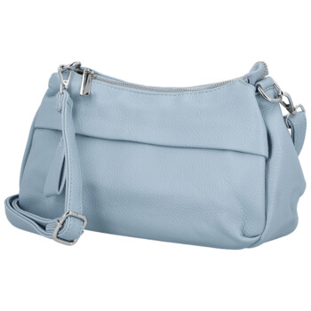 Dámská crossbody kabelka světle modrá - Paolo bags Erline