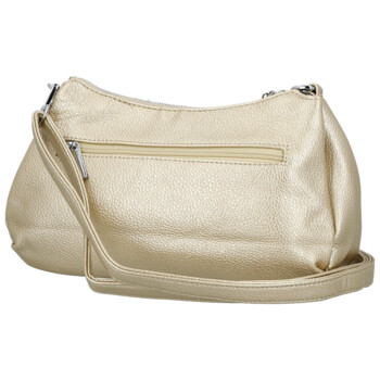 Dámská crossbody kabelka zlatá - Paolo bags Erline