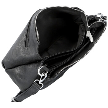 Dámská crossbody kabelka černá - Paolo bags Erline