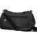 Dámská crossbody kabelka černá - Paolo bags Erline