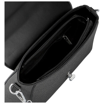 Dámská kabelka na rameno černá - Paolo bags Faraia