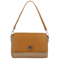 Dámská kabelka na rameno hnědá - Paolo bags Faraia