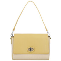 Dámská kabelka na rameno žlutá - Paolo bags Faraia