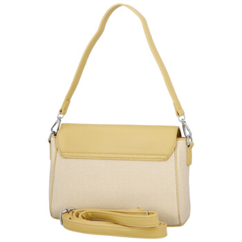 Dámská kabelka na rameno žlutá - Paolo bags Faraia