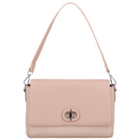 Dámská kabelka na rameno růžová - Paolo bags Faraia