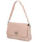 Dámská kabelka na rameno růžová - Paolo bags Faraia