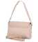 Dámská kabelka na rameno růžová - Paolo bags Faraia