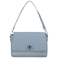 Dámská kabelka na rameno světle modrá - Paolo bags Faraia