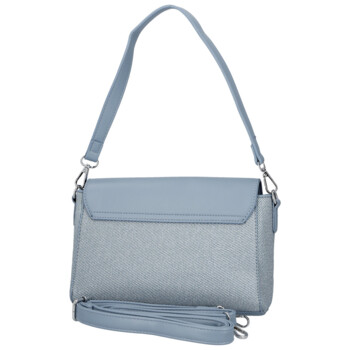 Dámská kabelka na rameno světle modrá - Paolo bags Faraia