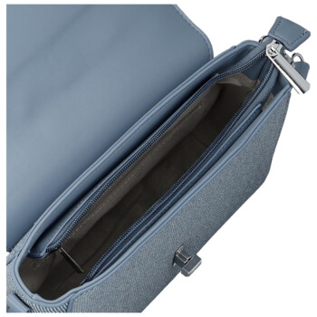 Dámská kabelka na rameno světle modrá - Paolo bags Faraia