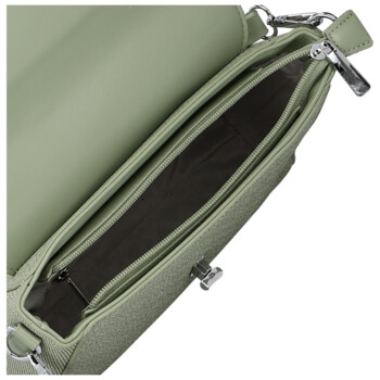 Dámská kabelka na rameno zelená - Paolo bags Faraia