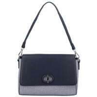 Dámská kabelka na rameno tmavě modrá - Paolo bags Faraia
