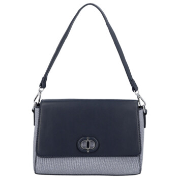 Dámská kabelka na rameno tmavě modrá - Paolo bags Faraia