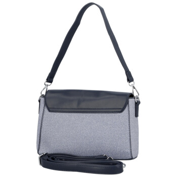 Dámská kabelka na rameno tmavě modrá - Paolo bags Faraia