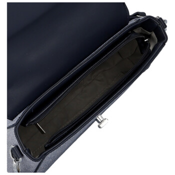 Dámská kabelka na rameno tmavě modrá - Paolo bags Faraia