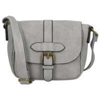 Dámská crossbody kabelka šedá - Paolo bags Caprica