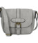 Dámská crossbody kabelka šedá - Paolo bags Caprica