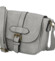 Dámská crossbody kabelka šedá - Paolo bags Caprica