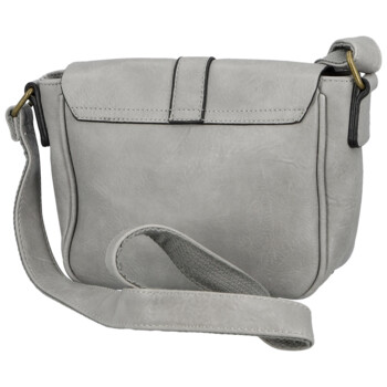 Dámská crossbody kabelka šedá - Paolo bags Caprica
