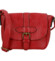 Dámská crossbody kabelka červená - Paolo bags Caprica