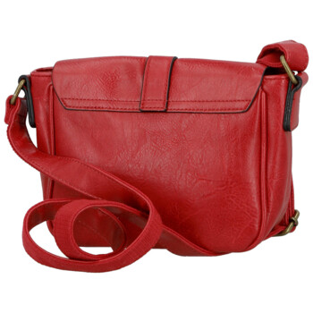 Dámská crossbody kabelka červená - Paolo bags Caprica