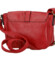 Dámská crossbody kabelka červená - Paolo bags Caprica
