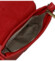 Dámská crossbody kabelka červená - Paolo bags Caprica